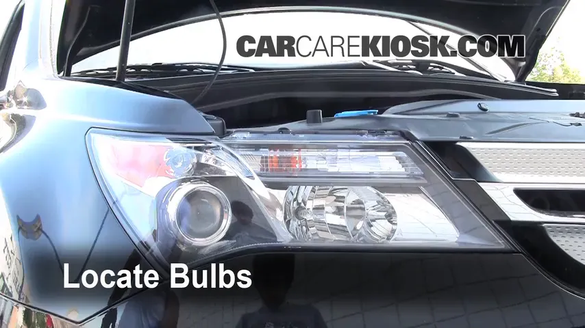 2009 Acura MDX 3.7L V6 Lights Parking Light (replace bulb)